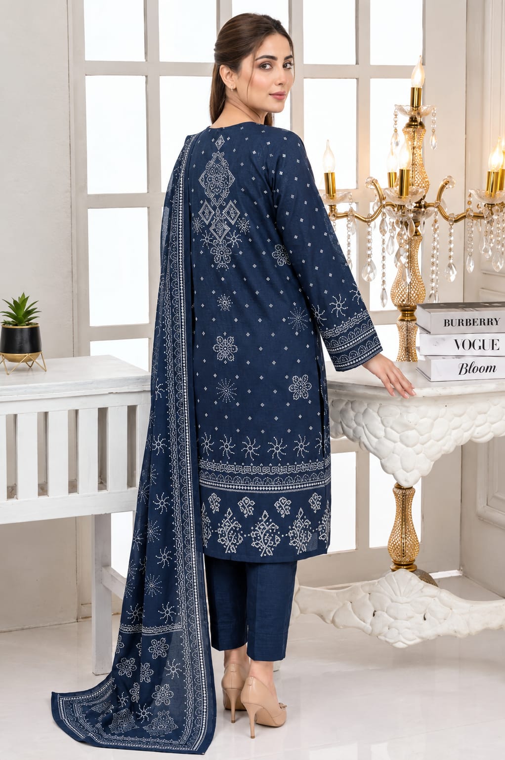 Navy Star 3-Piece Suit