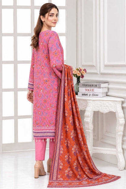 Pink Floral 3-Piece Suit