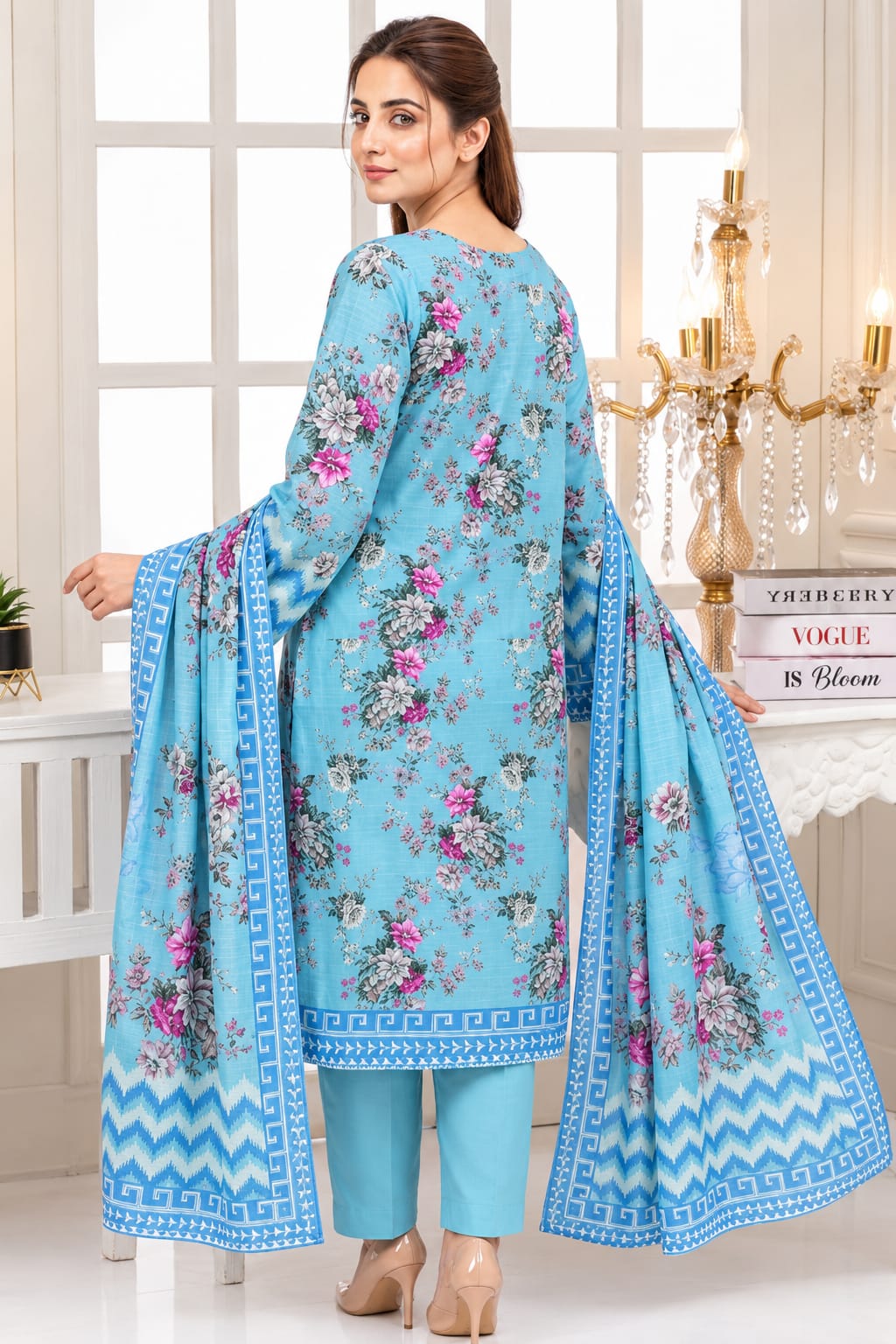 Sky Blue 3-Piece Suit