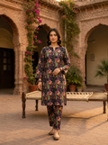 Printed 2-Piece Suit - Pink Floral